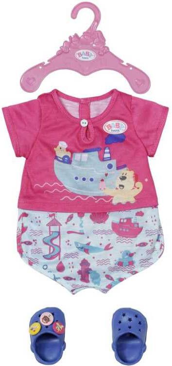 ZAPF Creation BABY born Bath Pyjamas with Shoes Poppenkledingset