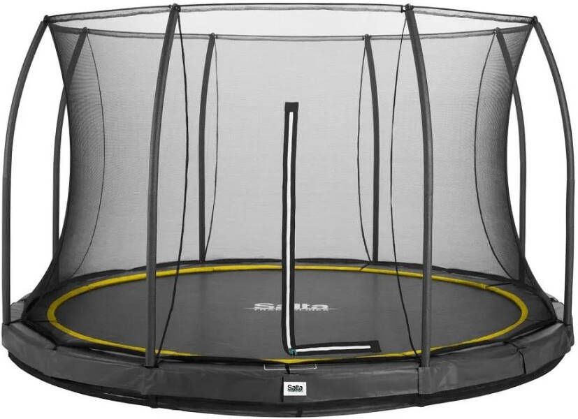 Salta Comfort Edition Ground Trampoline met Veiligheidsnet 396 cm Zwart