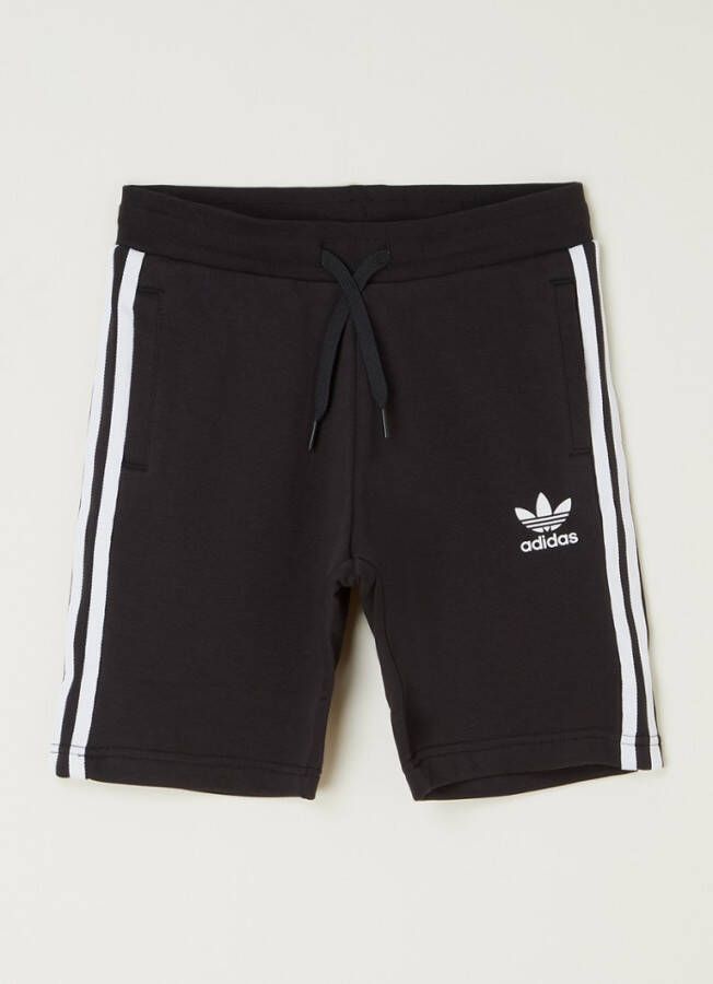 Adidas Originals regular fit broek Adicolor met logo zwart/wit