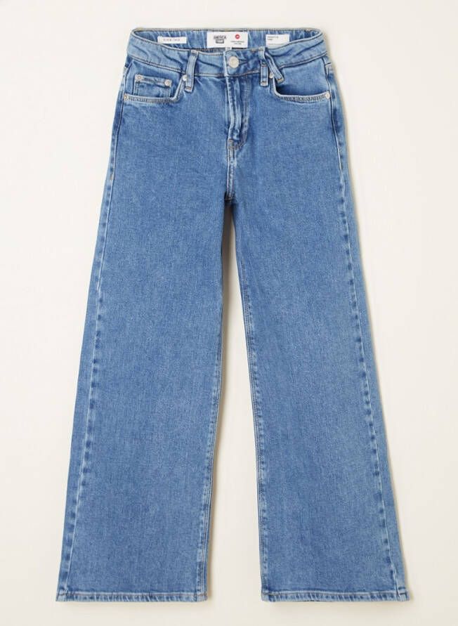 America Today Junior wide leg jeans Olivia stonewashed