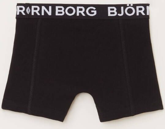 Bjorn Borg ! Jongens 3-pack Boxers Maat 140 Zwart Katoen/elasthan