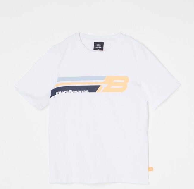 Black Bananas Drifting T shirt met logoprint