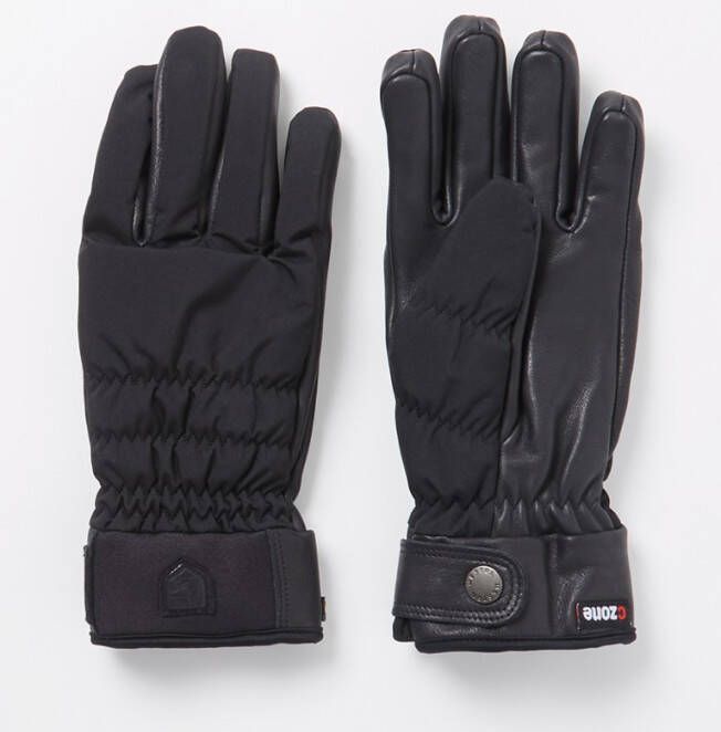 Hestra Luomi C zone handschoenen met leren details
