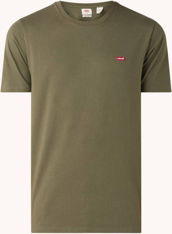 Levis ! Jongens Shirt Korte Mouw Maat 176 Donkerblauw Katoen