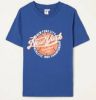 America Today Junior T shirt Edson Jr met printopdruk blauw/oranje/wit online kopen