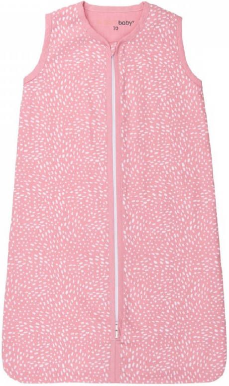 Briljant Baby Winterslaapzak Katoen Minimal Dots Pink 90cm