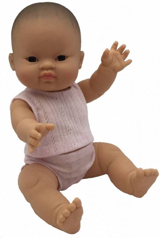 Paola Reina Babypop Gordi Meisje Amandelogen Pyjama 34 Cm