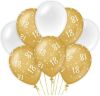 Paperdreams Decoration Balloons Goud/wit 18 Verpakking A 8 Stuks online kopen