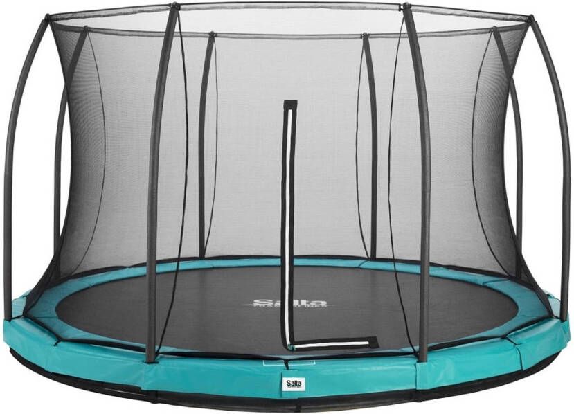 Salta Comfort Edition Ground Trampoline met Veiligheidsnet 427 cm Groen