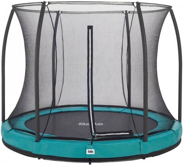 Salta Comfort Edition Ground Trampoline met Veiligheidsnet 213 cm Groen