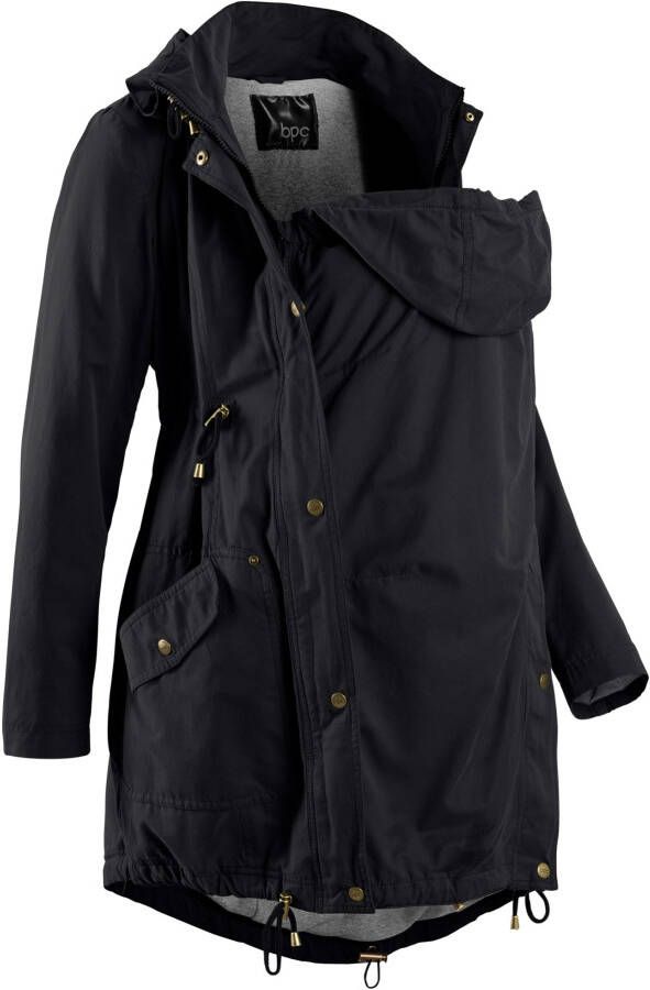 bonprix Zwangerschapsparka/draagjas met jersey voering