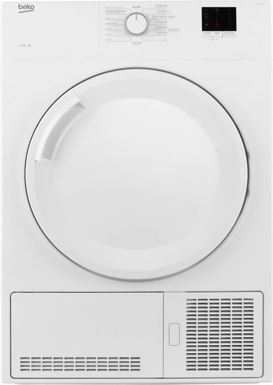 Beko DC7230BX Condensdrogers Wit