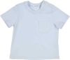 Gymp Baby ! Jongens Shirt Korte Mouw -- Lichtblauw Katoen/elasthan online kopen
