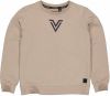 LEVV Boys sweater Thor met printopdruk lichtbruin online kopen