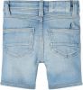 NAME IT MINI slim fit jeans bermuda NMMSOFUS light denim online kopen
