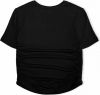 Only ! Meisjes Shirt Korte Mouw -- Zwart Viscose/elasthan online kopen