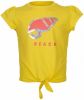 Someone ! Meisjes Shirt Korte Mouw -- Geel Katoen/elasthan online kopen