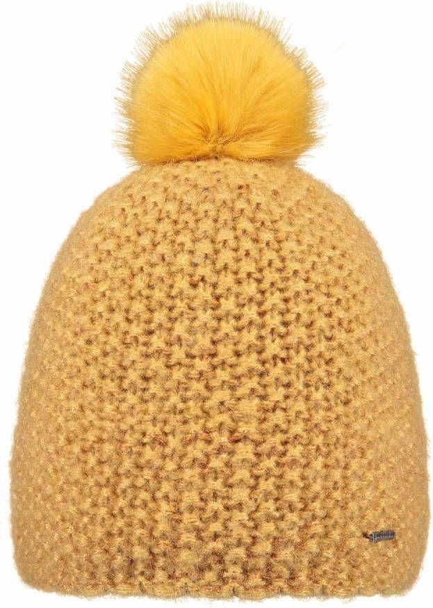 Barts ! Meisjes Muts -- Geel Polyester/acryl