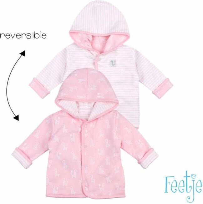 Feetje ! Meisjes Vest -- Roze Katoen/elasthan