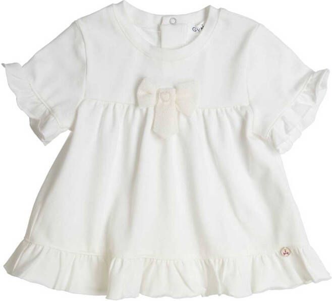 Gymp Baby ! Meisjes Tuniek -- Off White Katoen/elasthan