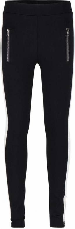 Indian Blue Jeans ! Meisjes Tregging Maat 92 Zwart Polyester/viscose/elasthan