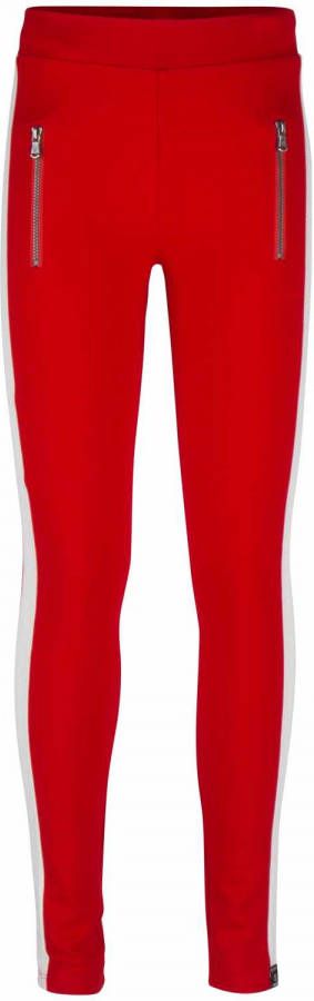 Indian Blue Jeans ! Meisjes Tregging Maat 92 Rood Polyester/viscose/elasthan