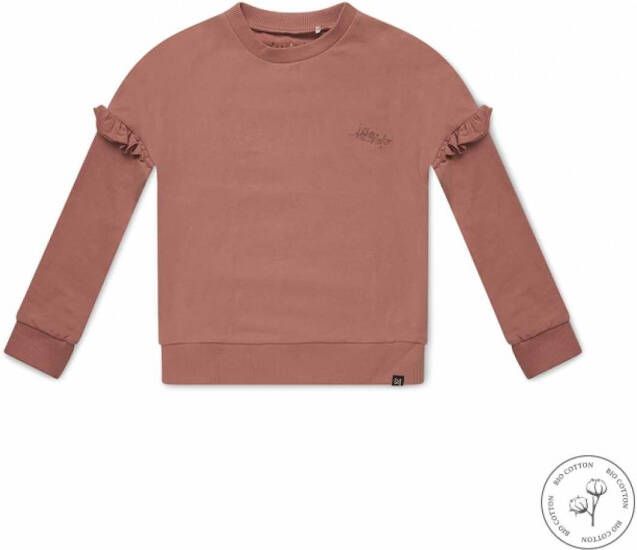 Koko Noko ! Meisjes Sweater -- Roze Katoen/elasthan