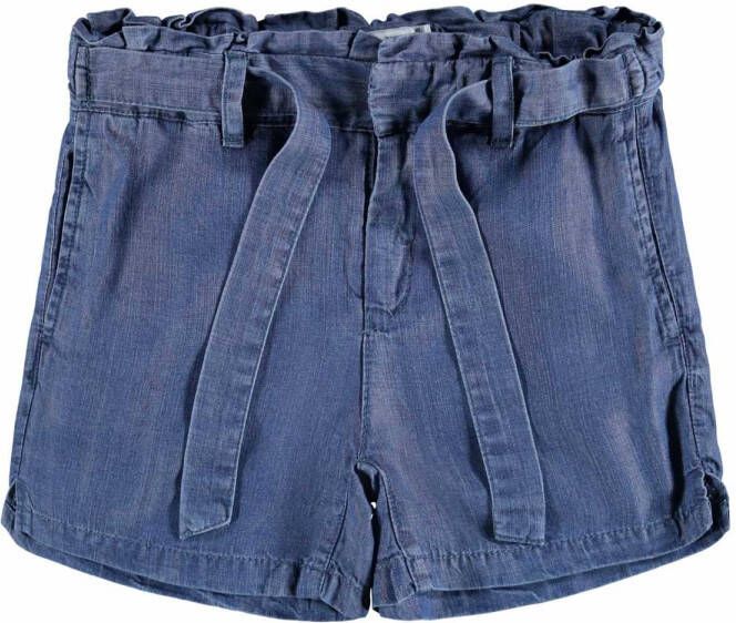 name it ! Meisjes Korte Broek -- Denim Lyocell(natuurlijke vezel )
