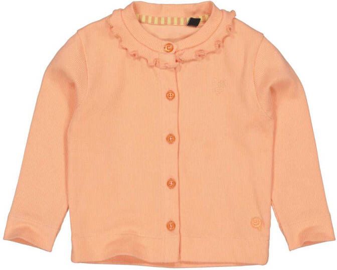 Quapi ! Meisjes Vest -- Perzik Katoen/elasthan