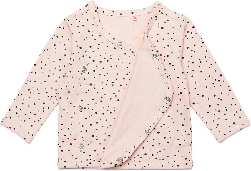 Noppies ! Meisjes Shirt Lange Mouw Maat 44 All Over Print Katoen/elasthan