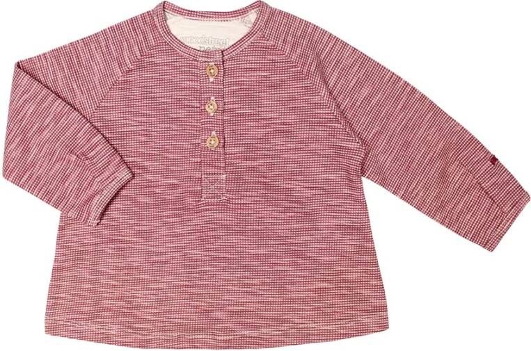 Moodstreet Petit baby top Angel van biologisch katoen roodbruin
