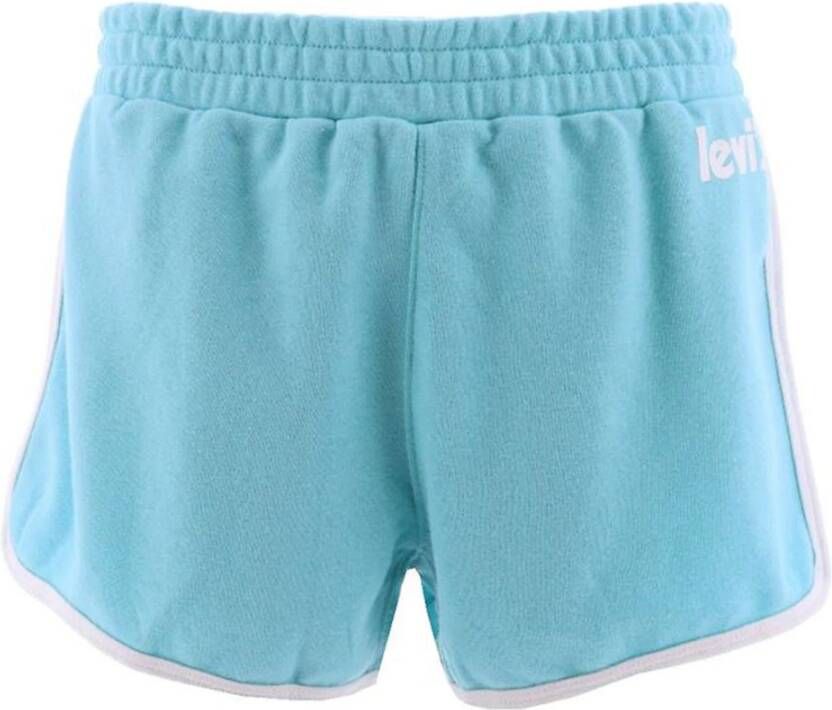 Levi's Straight fit korte joggingbroek met logoprint