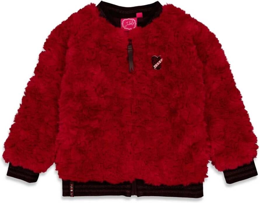 Jubel meisjes vest 91300132 rood