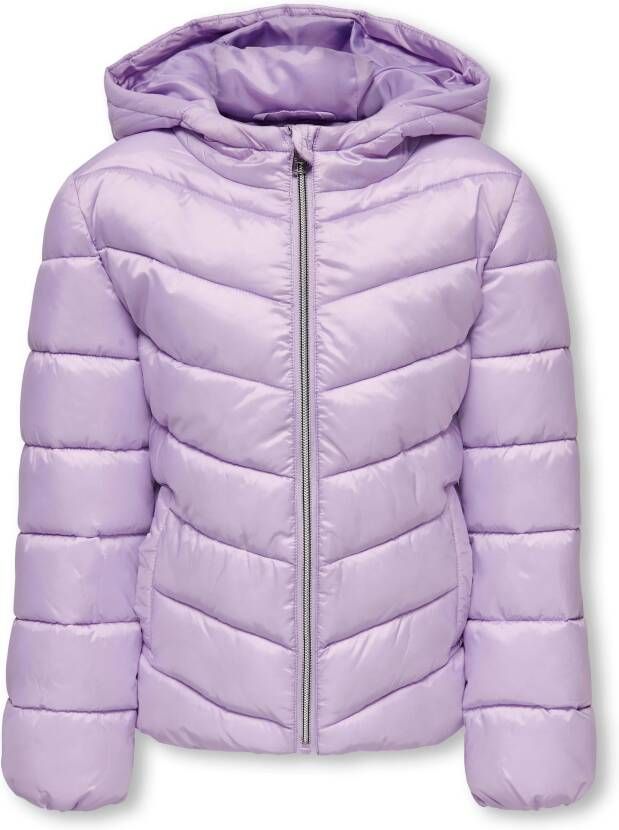KIDS ONLY Gewatteerde jas KOGTANEA QUILTED HOOD JACKET OTW NOOS