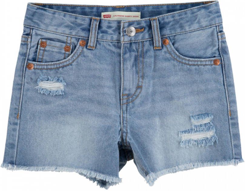 Levis ! Meisjes Korte Broek Maat 164 Denim Jeans