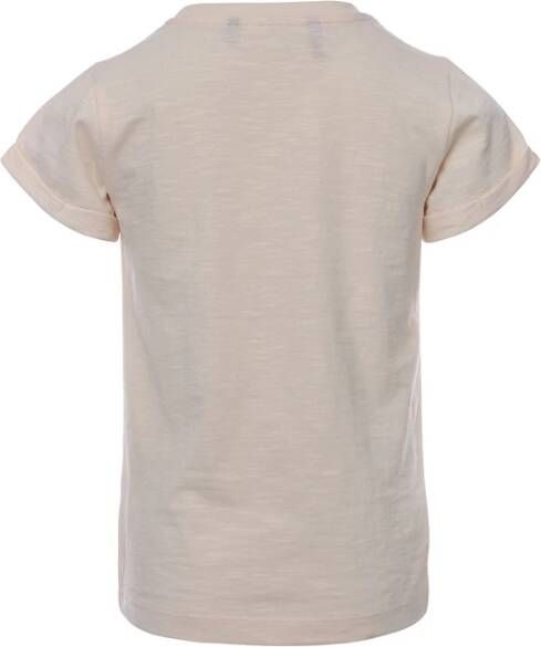 Looxs Revolution T shirt koraal wit voor meisjes in de kleur