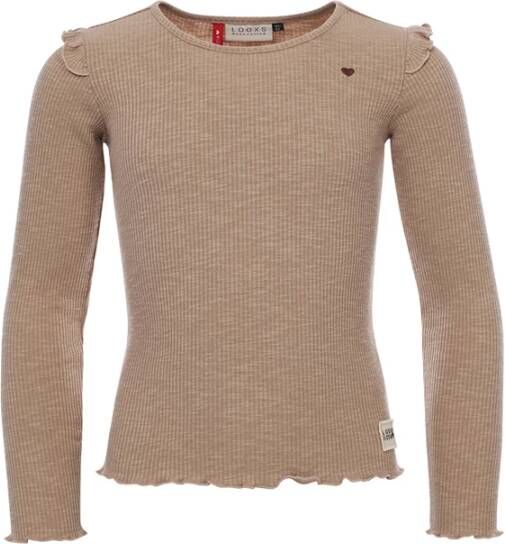 Looxs Revolution Wide leg little grey denim voor meisjes in de kleur