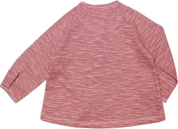 Moodstreet Petit baby top Angel van biologisch katoen roodbruin