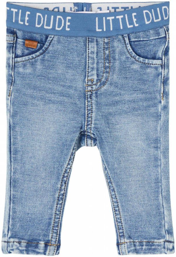 NAME IT BABY newborn baby slim fit jeans NBMSOFUS light denim