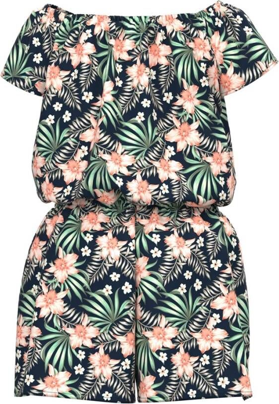 name it Jumpsuits & Sets Girls Vinaya Short Sleeve Playsuit F Wit