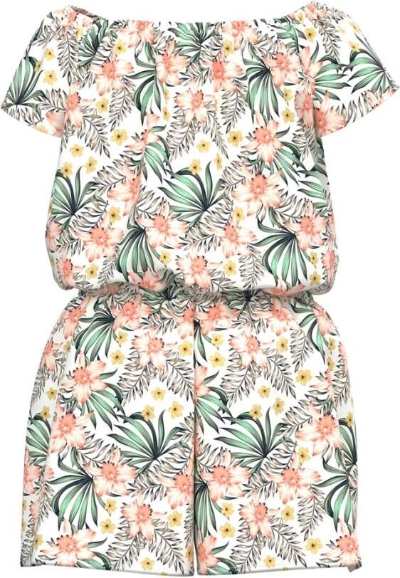 name it Jumpsuits & Sets Girls Vinaya Short Sleeve Playsuit F Donkerblauw