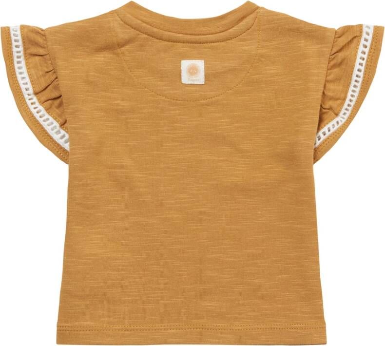 Noppies T shirts Girls Tee North Oaks Short Sleeve Chest Bruin