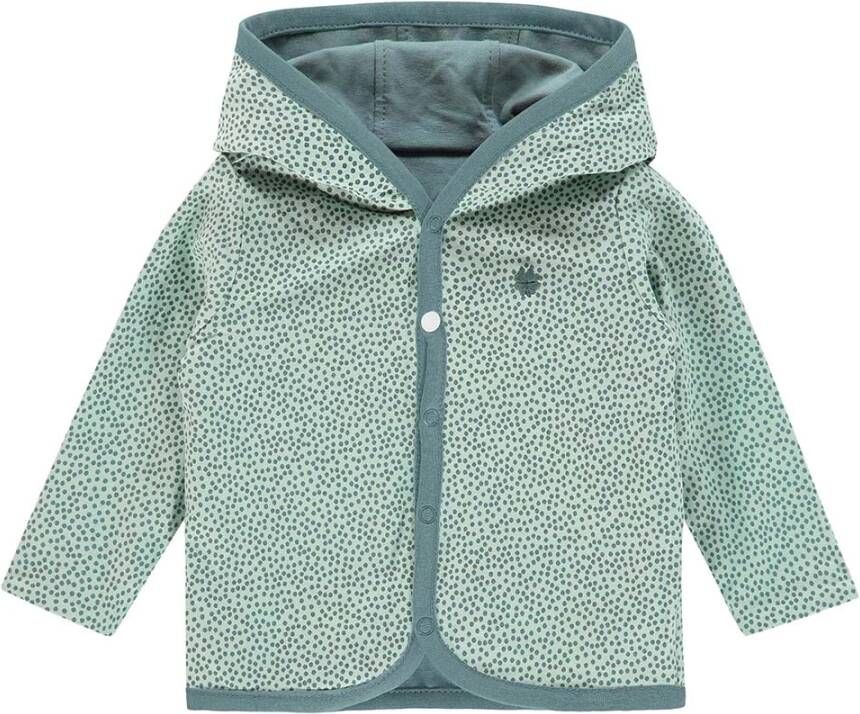 Noppies ! Unisex Vest Maat 68 Grijs Katoen/elasthan