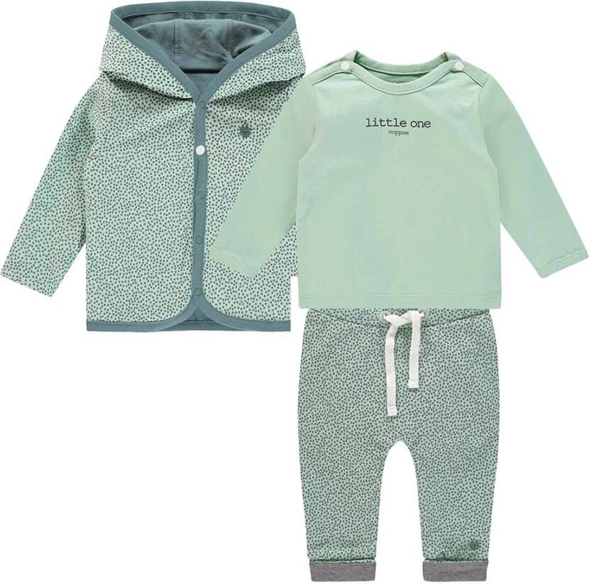 Noppies ! Unisex Driedelige Set -- Diverse Kleuren Katoen/elasthan