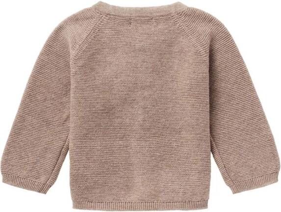 Noppies Vesten Unisex Cardigan Knit Naga Brown