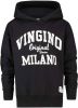 VINGINO ! Jongens Sweater Maat 116 Zwart Katoen/elasthan online kopen