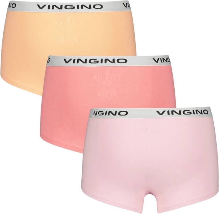VINGINO Boxershorts Girls Boxer 3 Pack Lichtroze