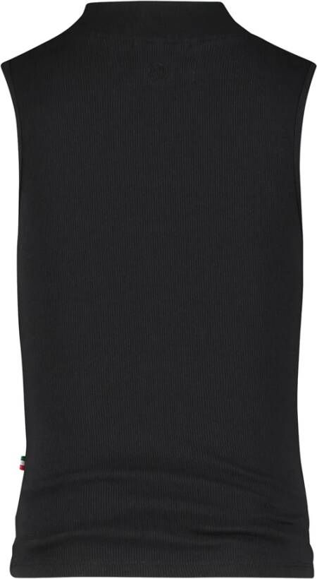 VINGINO ! Meisjes Top Maat 164 Zwart Katoen/elasthan