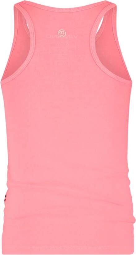 VINGINO ! Meisjes Top Maat 128 Hardroze Katoen/elasthan