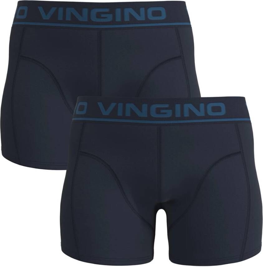 VINGINO Boxershorts Boys Boxer 2 Pack Donkerblauw